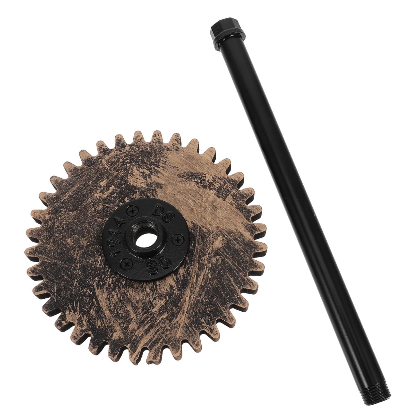 Holibanna Vintage Style Paper Towel Holder Industrial Freestanding Kitchen Bathroom Towel Dispenser Easy Install