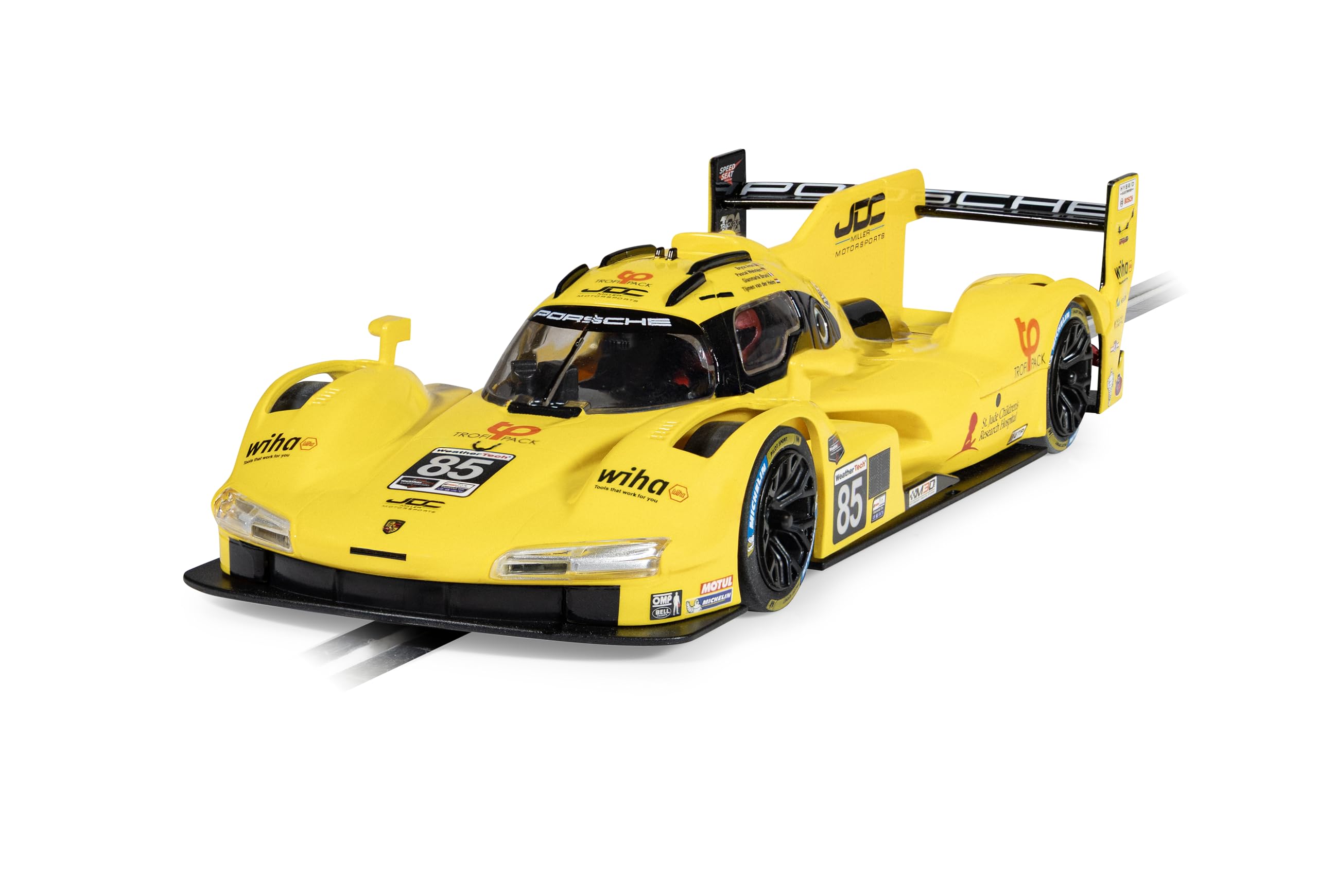Scalextric C4653 Porsche 963 - Daytona 2025 - JDC Miller MotorSports Slot Cars racing circuit