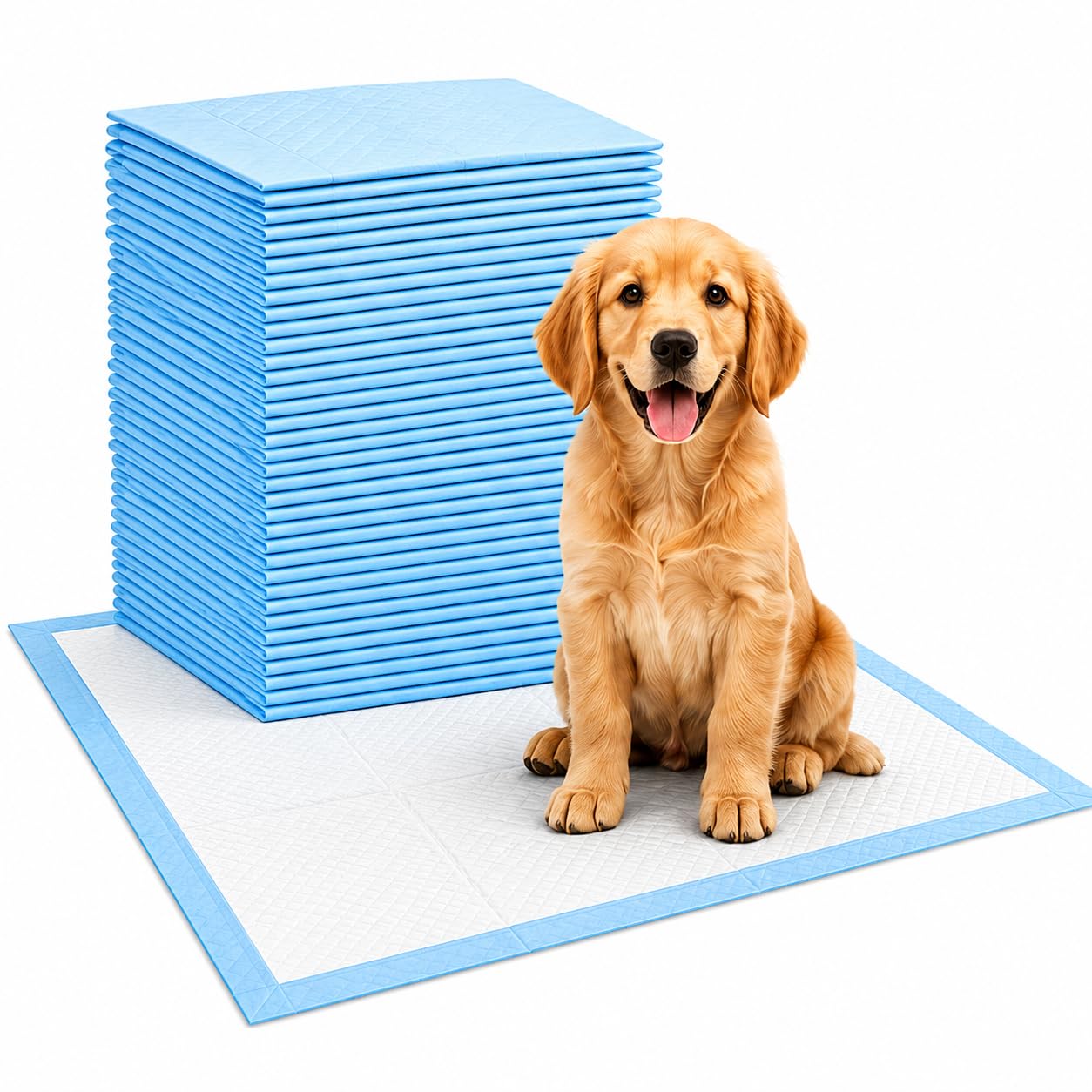 Puppy Training Pads, Ultra Absorbent Dog Pee Pads with Leakproof Design