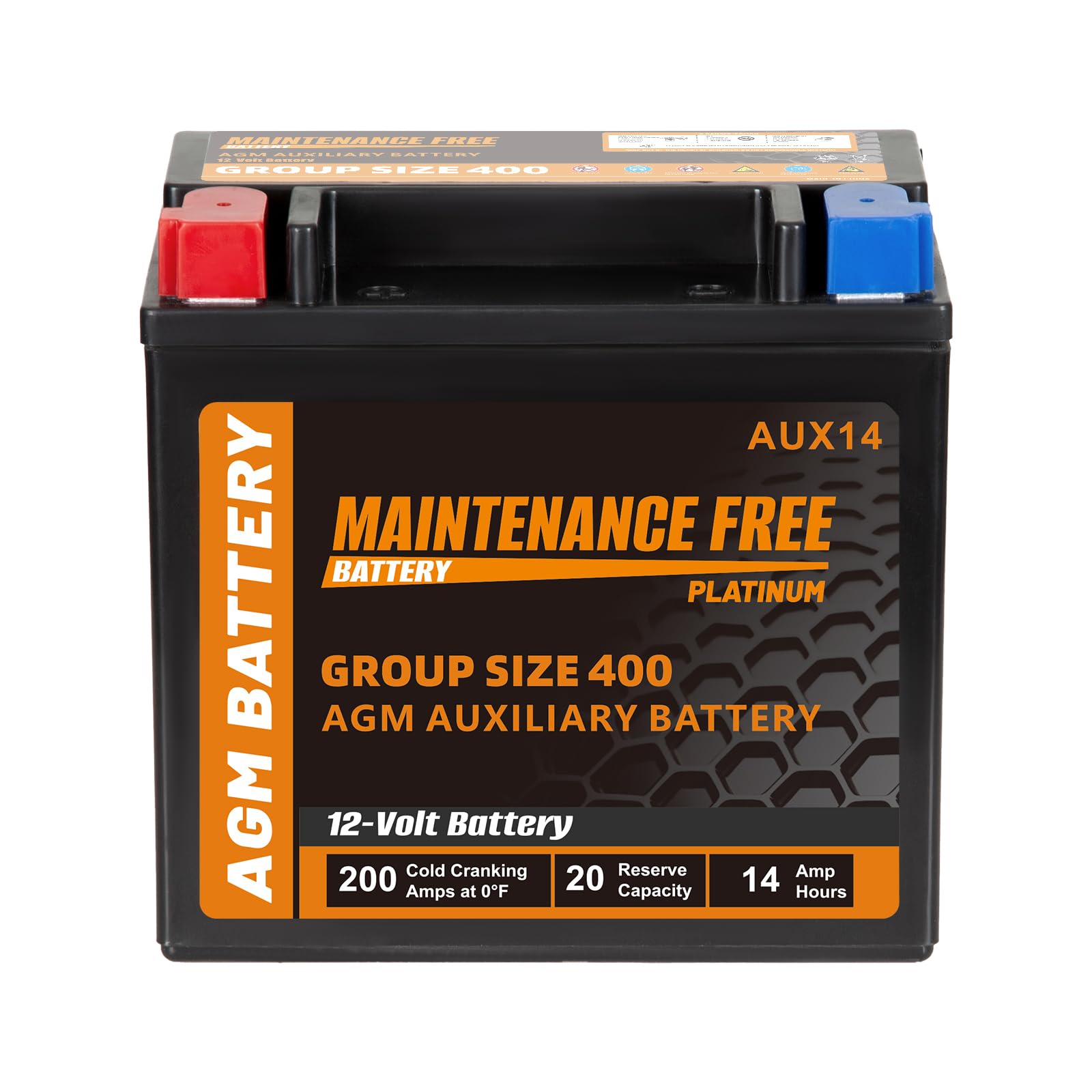 Autocessking AUX14 Auxiliary Battery