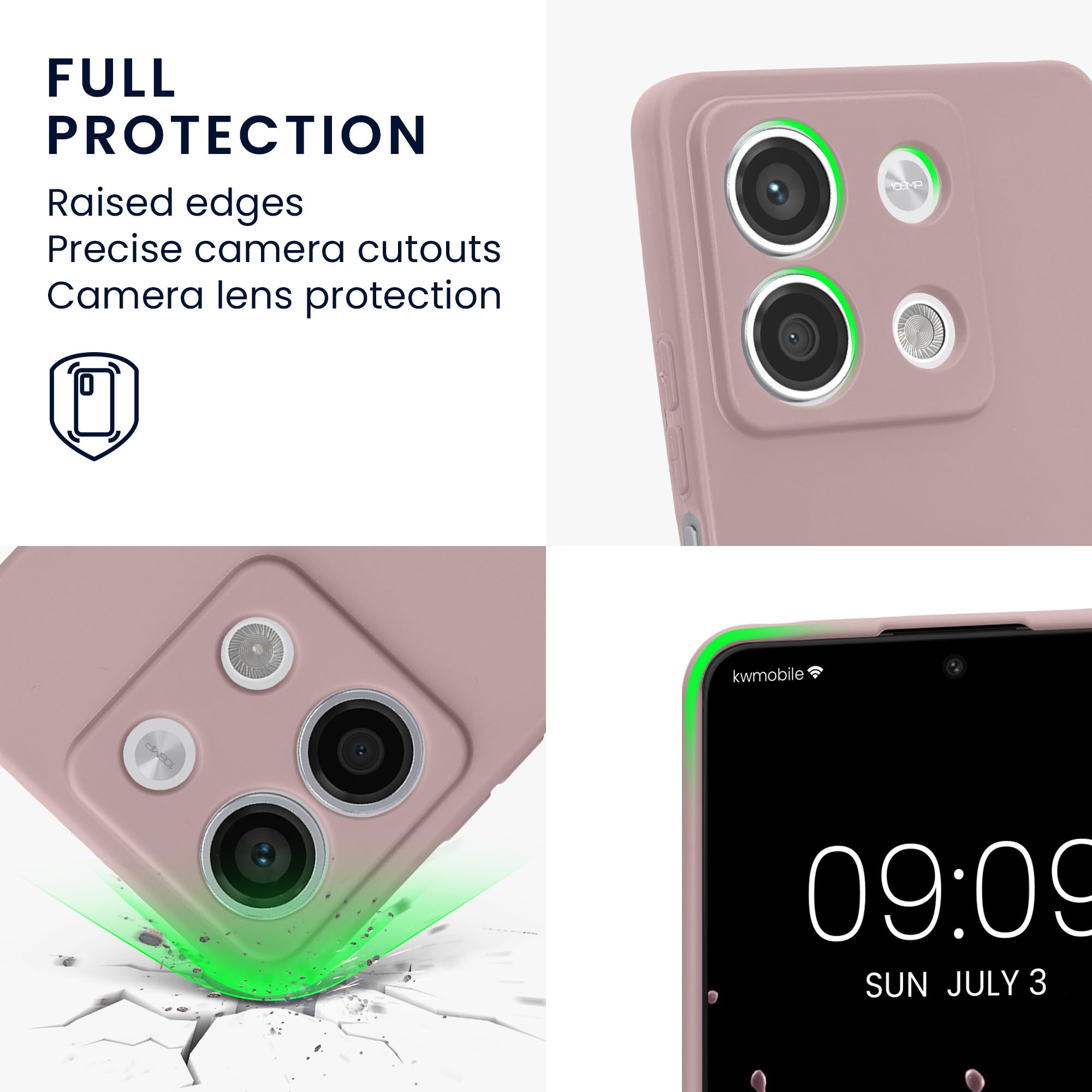 MX-Mi23-RMN13P5G | Xiaomi Redmi Note 13 Pro 5G Waterproof Case | IP68 Shock & Water Proof Cover W/ X-Mount & Carabiner - View #5