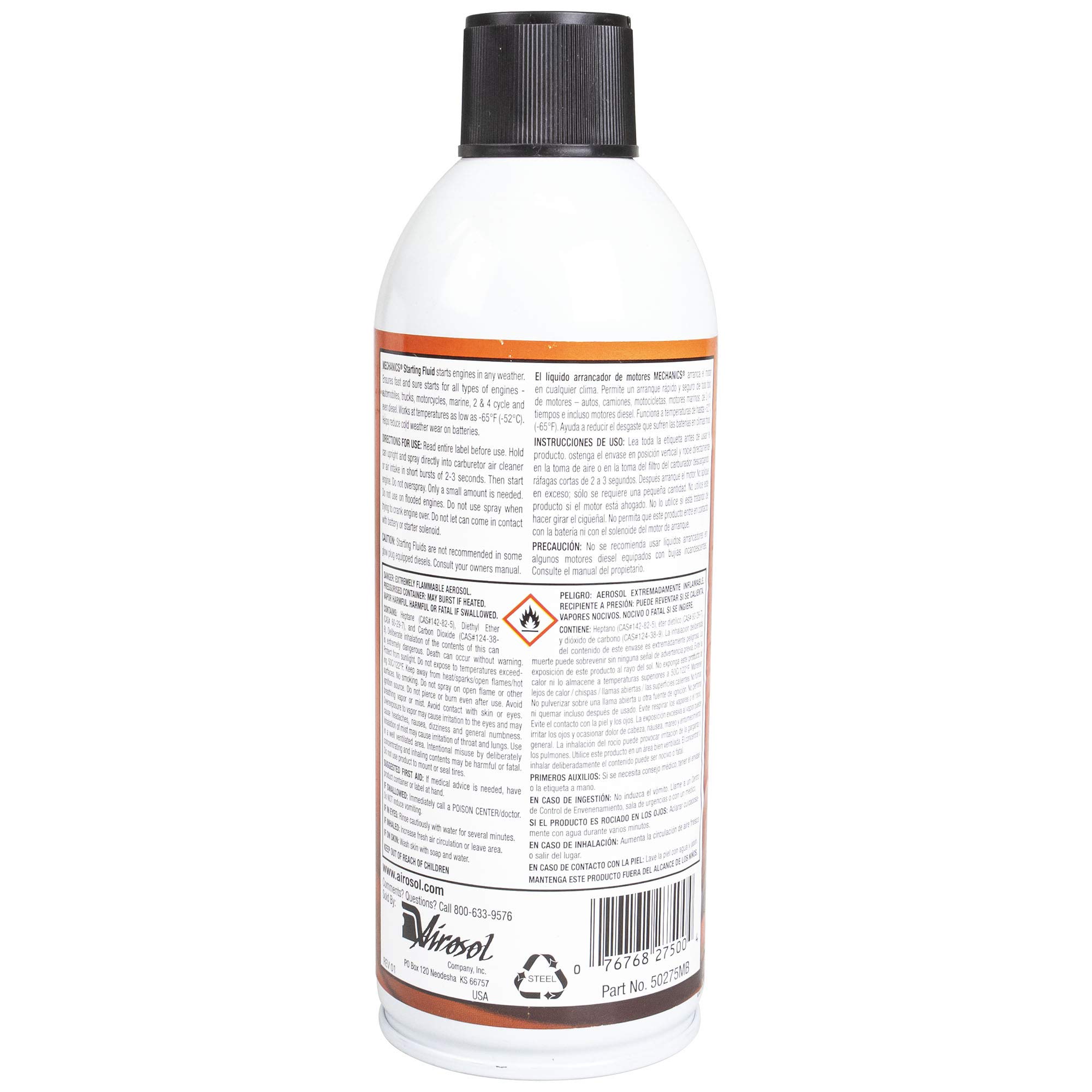 ZeroStart 820-3237 Starting Fluid