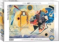 Vista 1 de EuroGraphics Gelb Rot Blau by Kandinsky - Rompecabezas de 1000 piezas