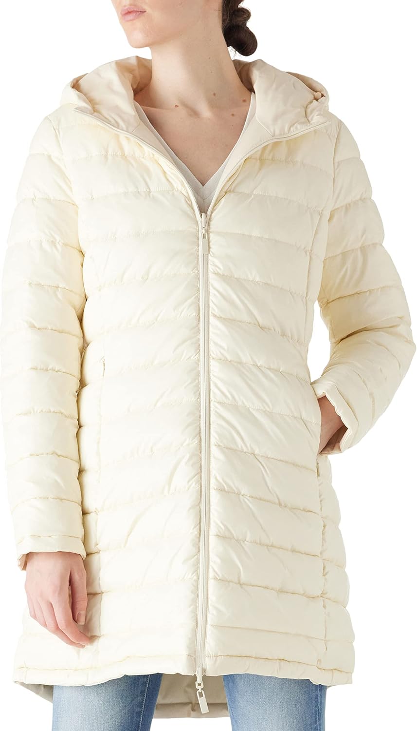 Bellivera Women Puffer Jacket Reversible Spring and Winter Fashion Warm Quilted Long Hooded Padded Bubble Coat - Image 3