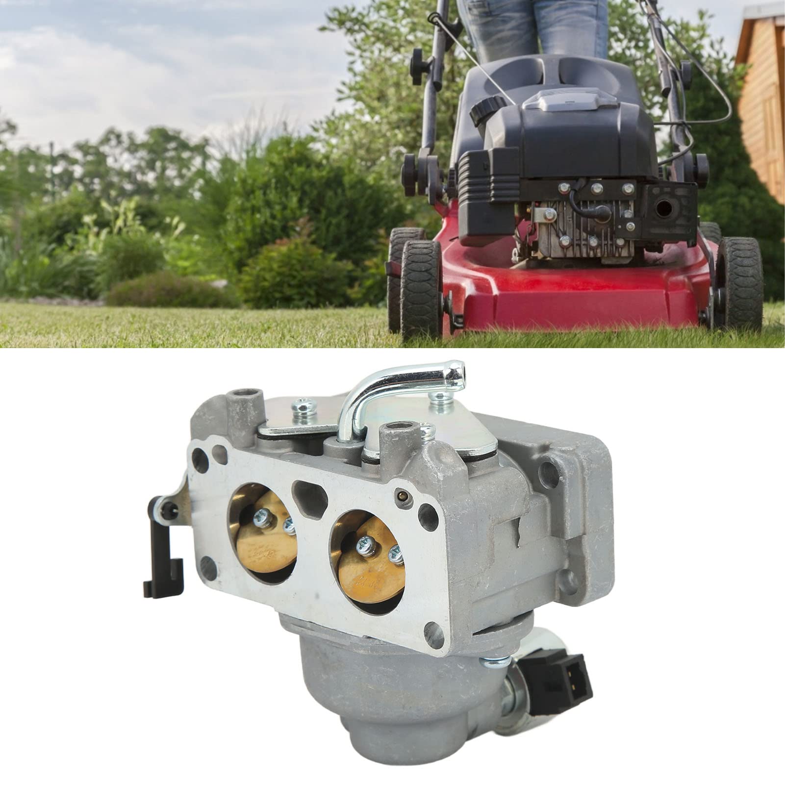 Accessorio di Ricambio in Alluminio per Carburatore del Tosaerba per FH661V e FH680V Installazione Semplice per Tosaerba