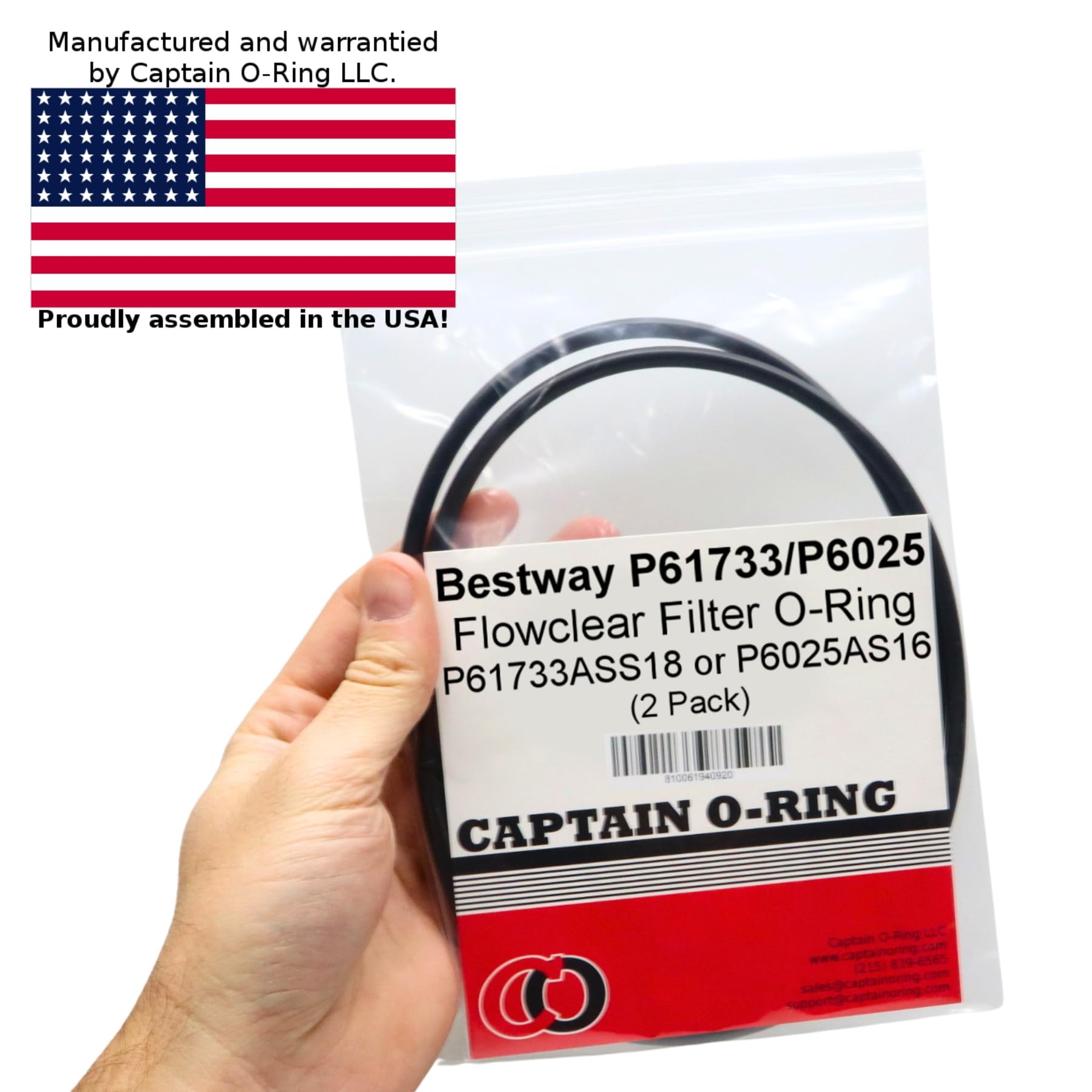 Amazon.com: Captain O-Ring Replacement P61733 / P6025 O-Rings for