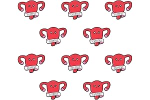 Uterus Pins: Womb Shape Enamel Pins for Expressing Womanhood