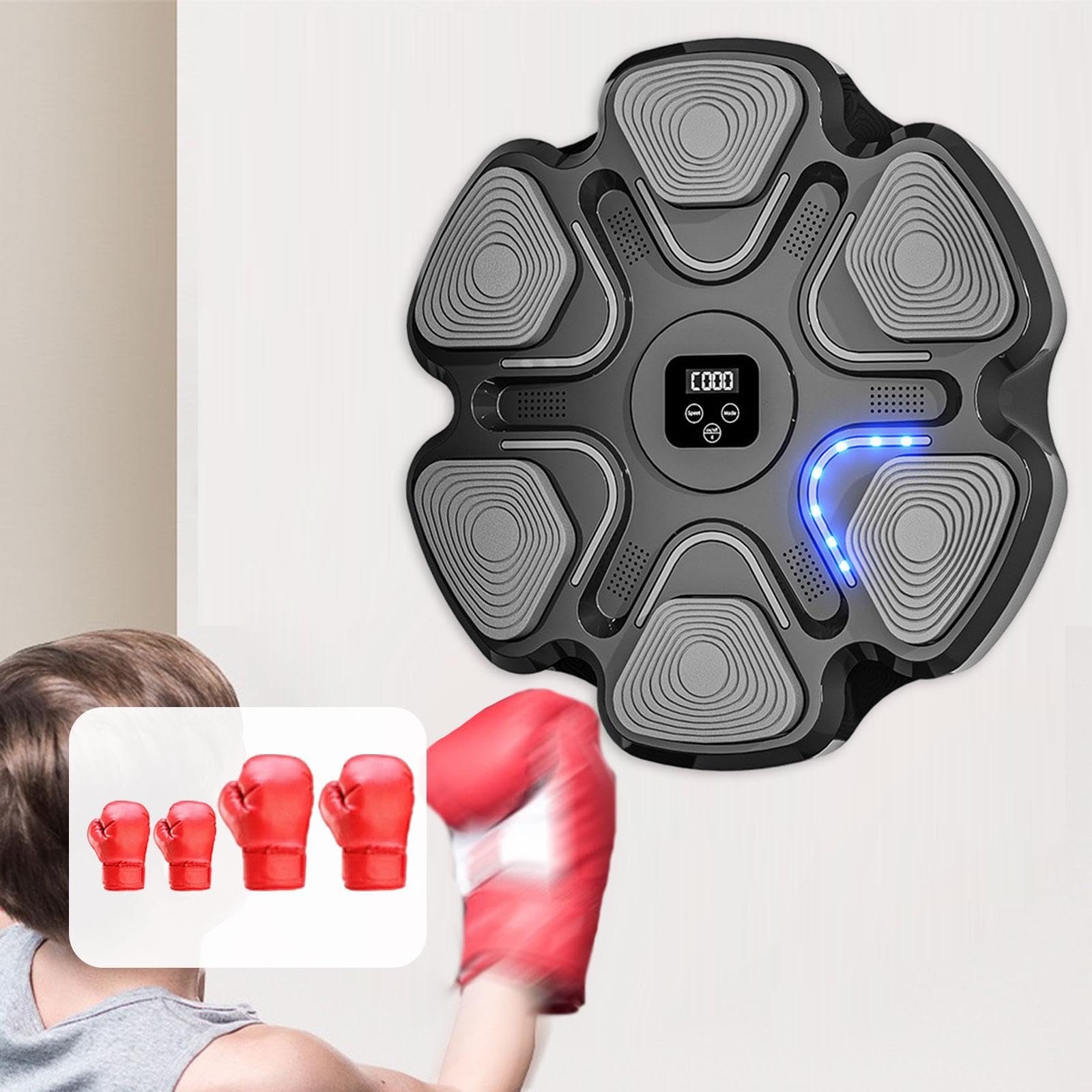 Macchina Elettronica per, Bersaglio Musicale per da Montare a Parete con Luce, Allenatore di, Dispositivo di Allenamento per per K
