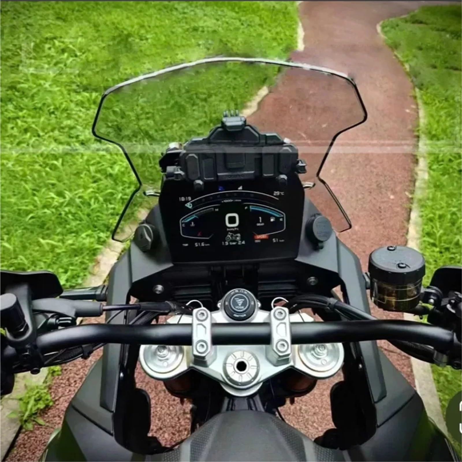 Soporte Movil Moto Soporte Navegación para Motocicleta,Soporte para Teléfono Soporte para GPS,Soporte Coche para VOGE para Valico para 900DSX DS900X 900 DSX DSX 900
