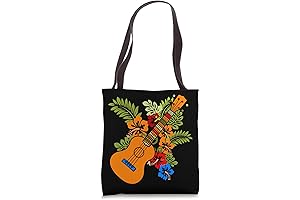 Hawaii Floral Ukulele Uke - The Perfect Tote Bag for Your Instrument