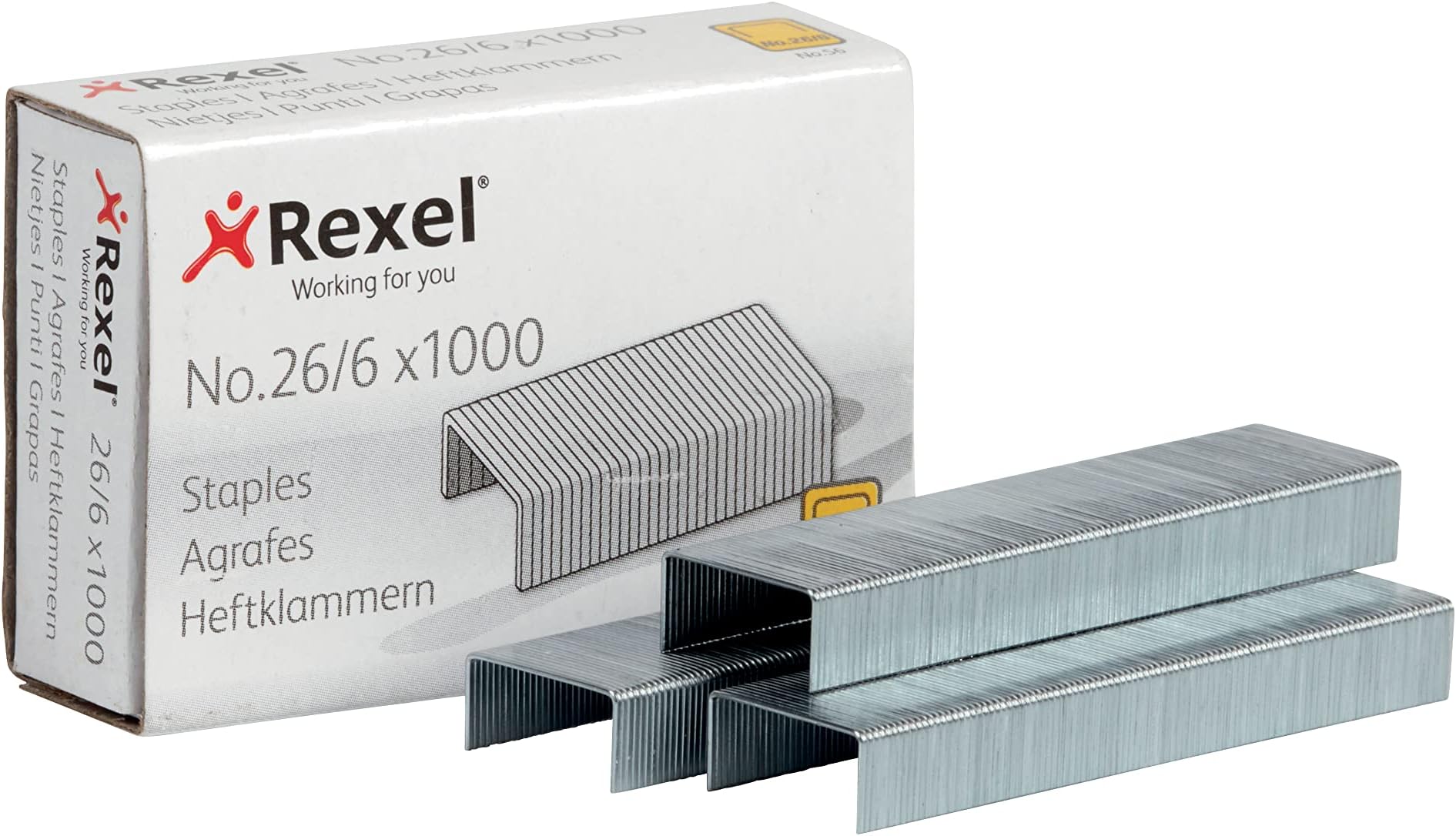 Rexel Staples No56 6Mm Pk1000 06131