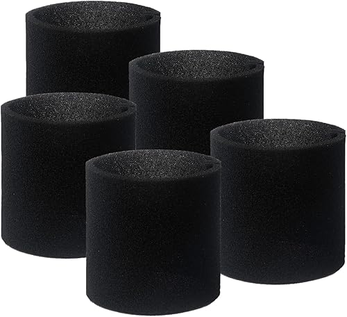 Miniatura 1 de 5 piezas de repuesto de filtro de espuma 90585 compatibles con aspiradoras Vacmaster & Genie Sh-op en seco y húmedo, filtro de espuma VF2001 para