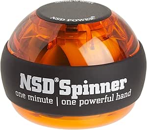 NSD Power Essential Spinner Gyro Hand Grip Strengthener Wrist Forearm Exerciser