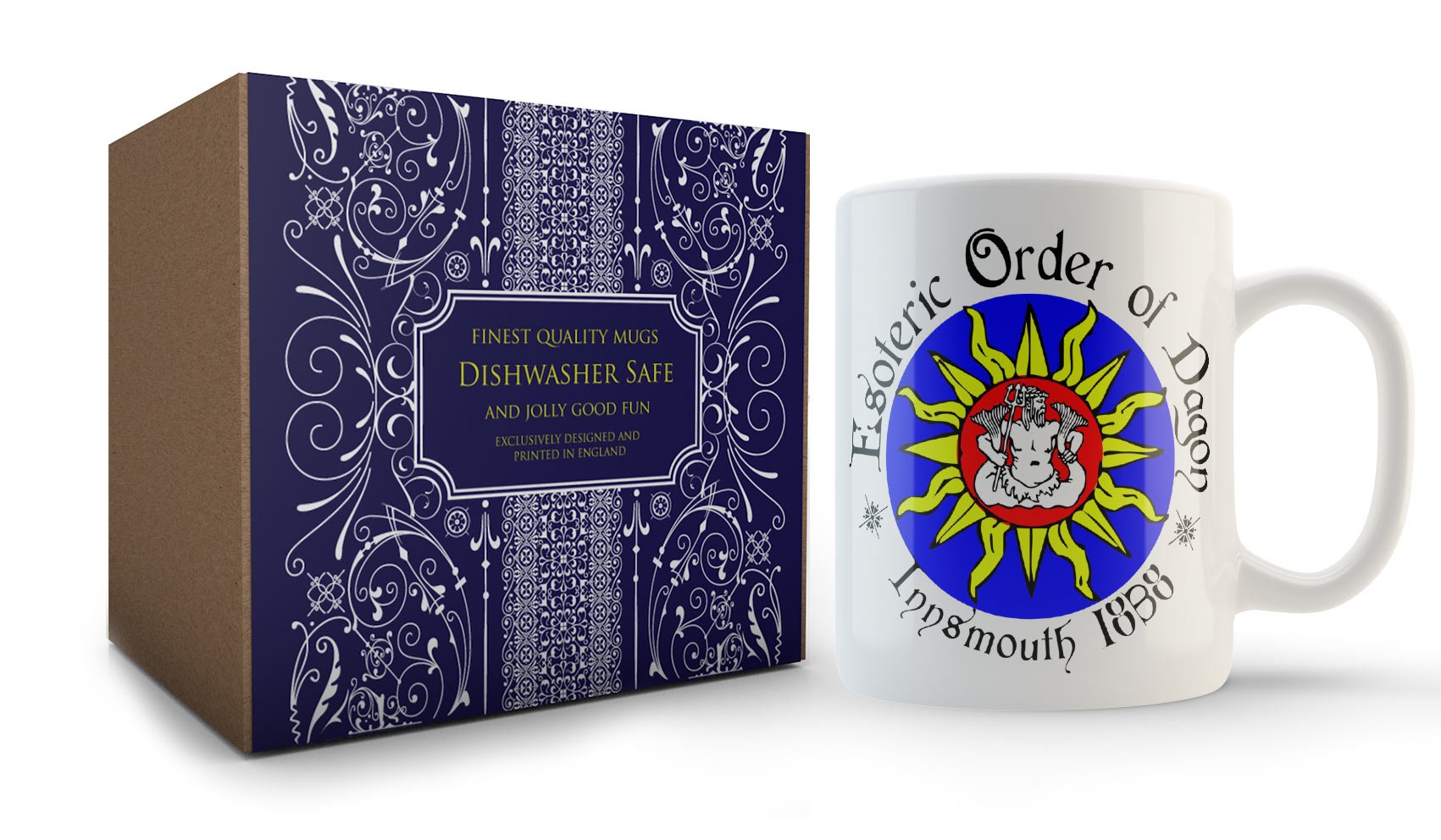 Cultzilla Order of Dagon Cthulhu Mug