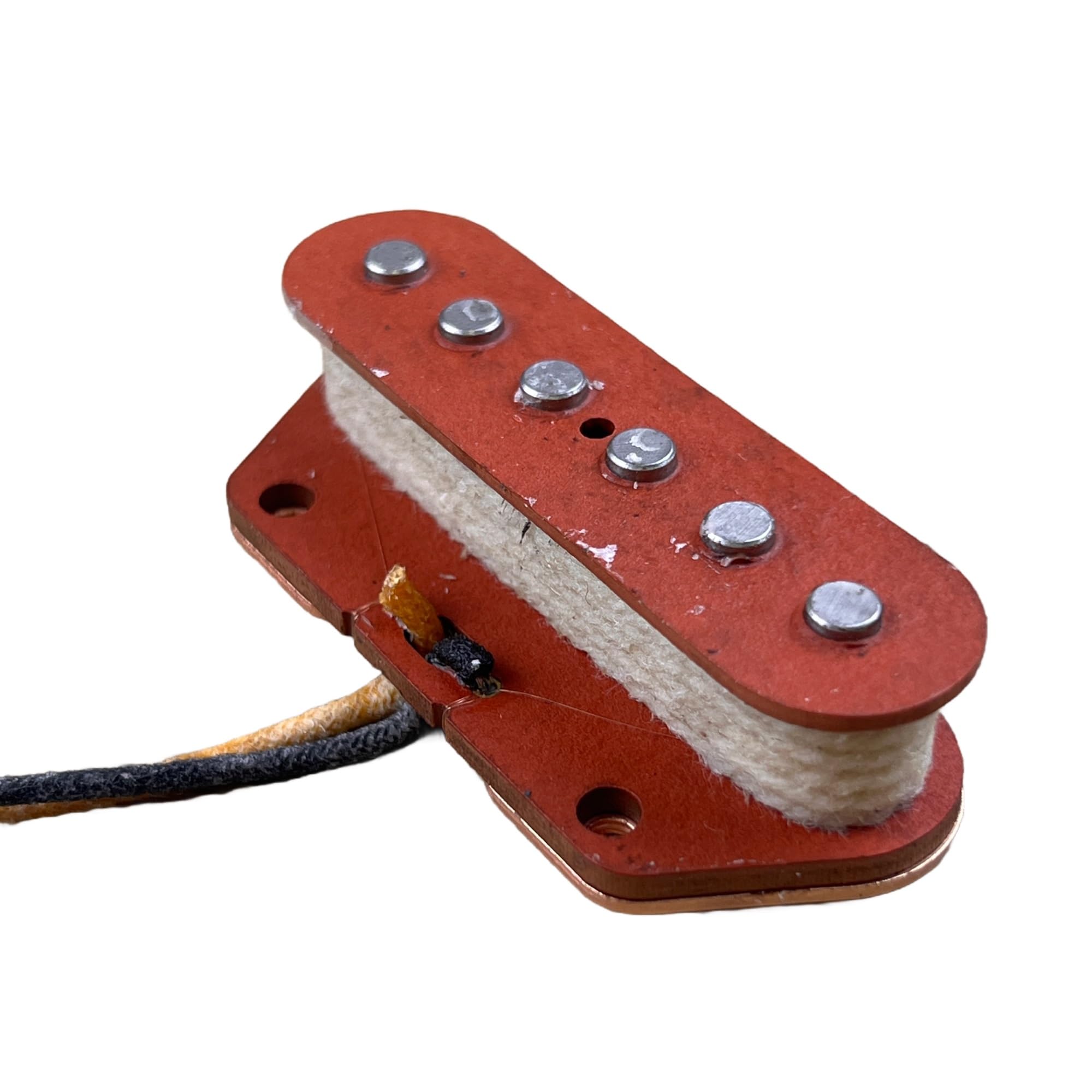Pastilla De Guitarra Eléctrica Profesional Kit De Recogida Retro | Pastillas de guitarra eléctrica de fibra roja.