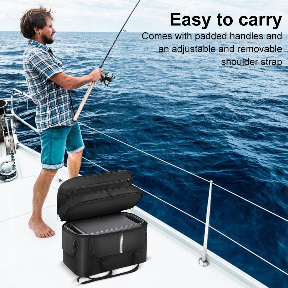 Tragetasche for DJI Power 1000 Tragbare Power Station Waterproof Schutz Tasche mit Schultergurt und Griff
