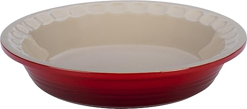 Le Creuset Tarta de gres 9 pulgadas Cerise