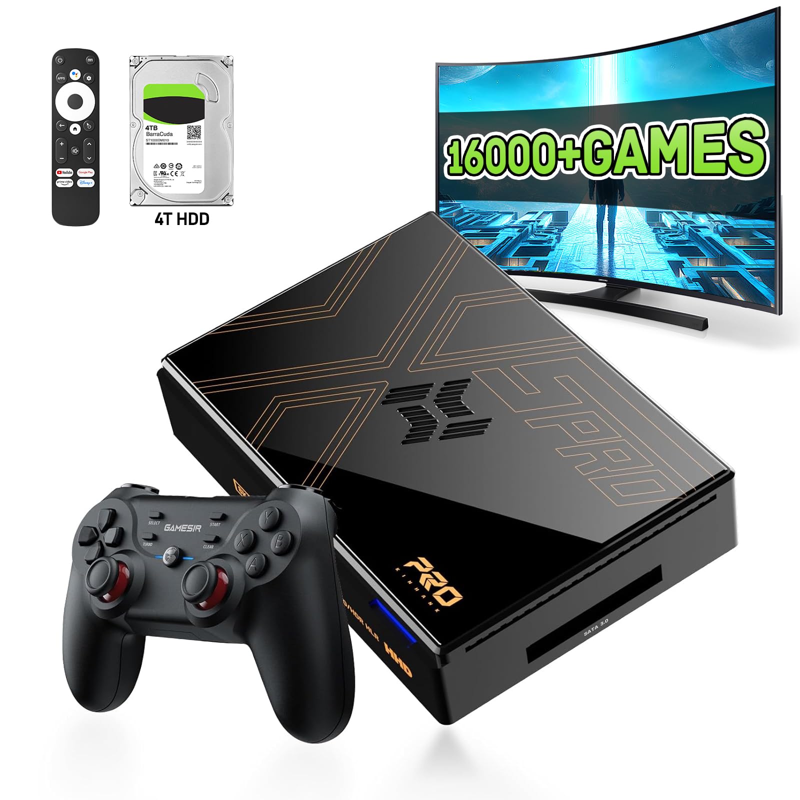 Kinhank Super Console X5 Pro エミュレータ Amazon.com: Kinhank Super Console X5 PRO Retro Game Console