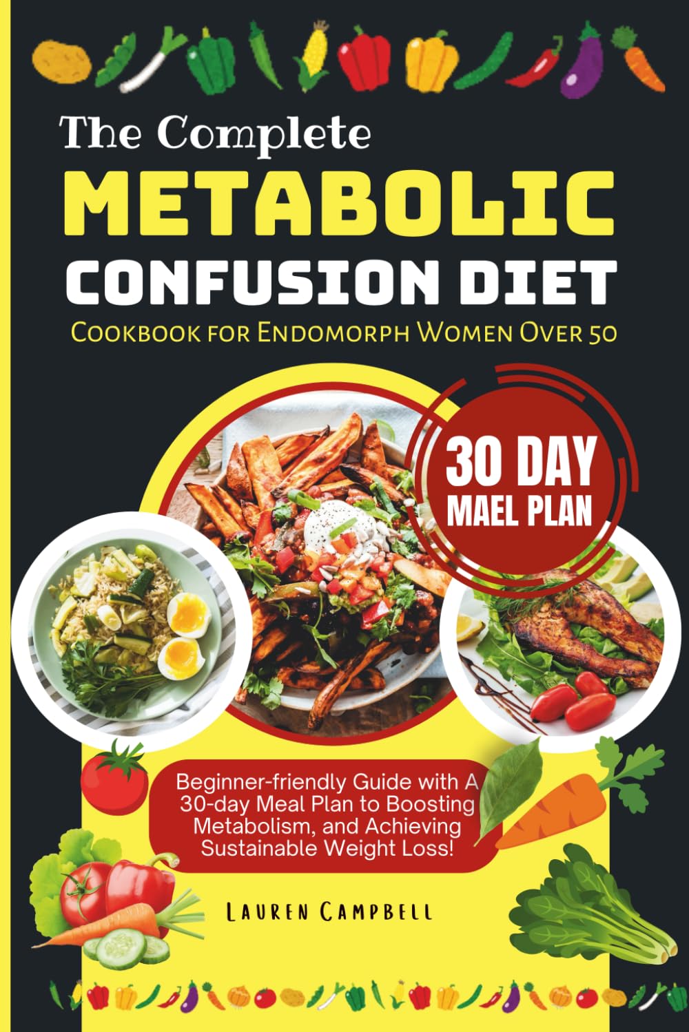 The Complete Metabolic Confusion Diet Cookbook for Endomorph Women Over 50: Beginner-friendly Guide with A 30-day Meal Plan to Boosting Metabolism, and Achieving Sustainable Weight Loss!