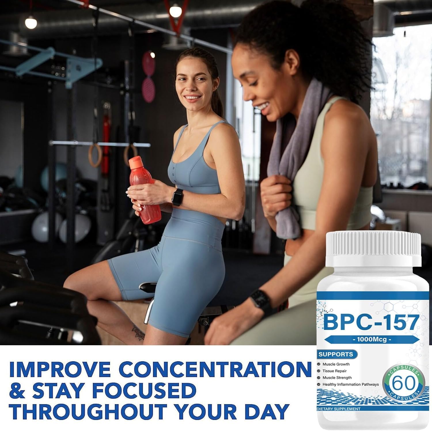 Bpc 157 Cápsulas de péptidos, Bpc 157 de Alta Potencia, Bpc 157 Peptide  Capsule Pro, Compuesto Protector Bpc-157 Cápsulas para una recuperación más  rápida y curación intestinal, recuperación Muscular : Amazon.com.mx: Belleza