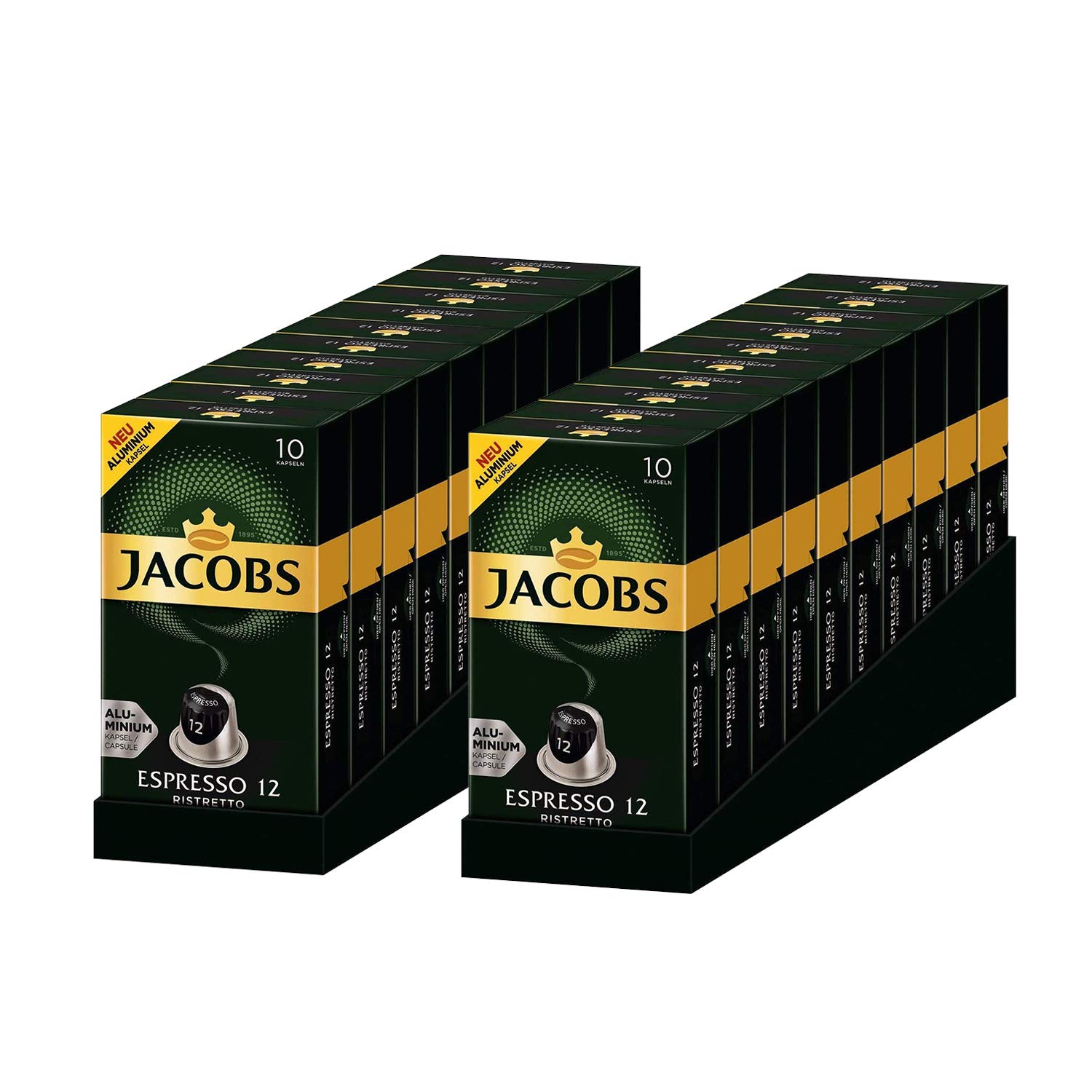 Buy Jacobs Espresso Ristretto 12 Nespresso®* Compatible Aluminium