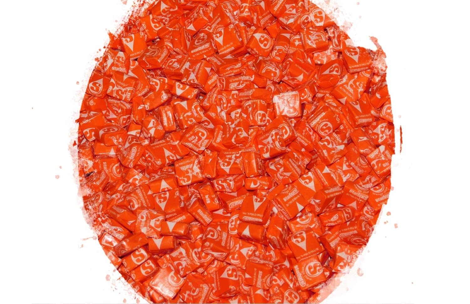 Buy Orange Starburst Individually Wrapped Fruit Chews 1 Full Pound