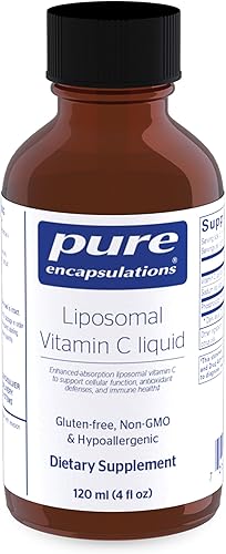 Pure Encapsulations Vitamina C liposomal | Apoyo para la función celular, defensas antioxidantes y salud inmunológica* | 4 onzas líquidas