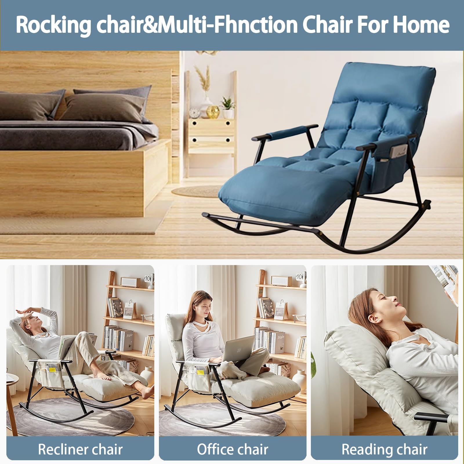 Sillones Para El Salón,sillon Relax,mecedora Ajustables En Seis Posiciones,butacas De Salon,mecedora Lactancia,sillon Lectura,sillones,sillón Relax,butaca Dormitorio,silla Dormitorio,sillones Relax (