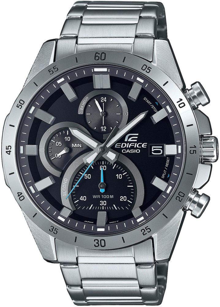 CasioReloj Cronógrafo para Hombres de Cuarzo con Correa en Acero Inoxidable EFR-571D-1AVUEF