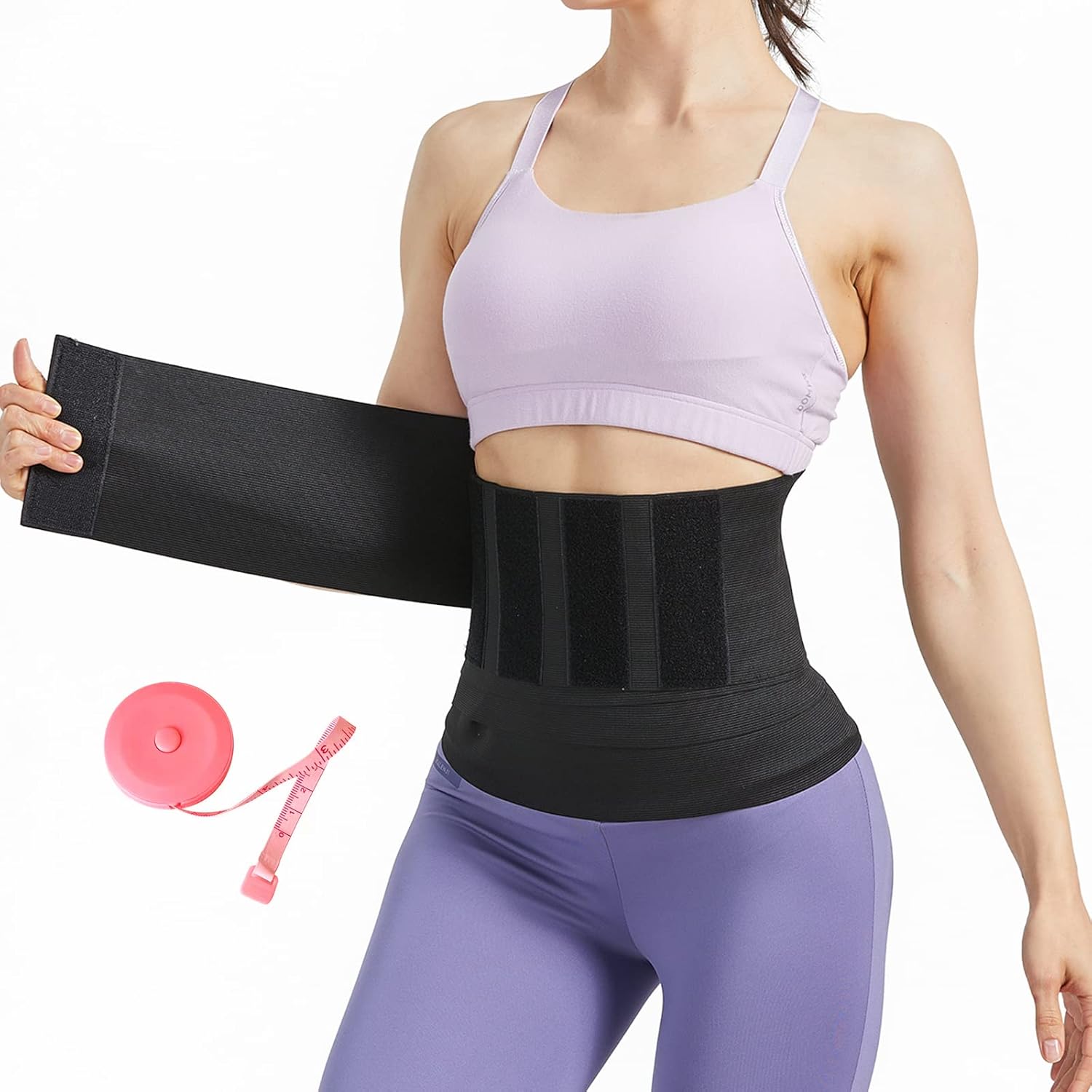 KINGGIGI Wrap Waist Trainer for Women Lower Belly Fat and A