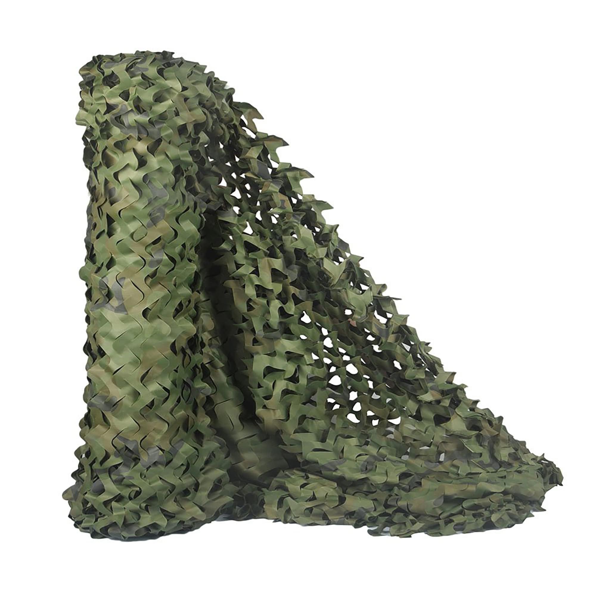 SAYEYBU Camouflage Netting, Shade Net, Military Reinforced Camo Netting, Garden Pergola Sunscreen Camouflage, Net, Camping, Hunting, Decoration,Jungle Camouflage,7x13m