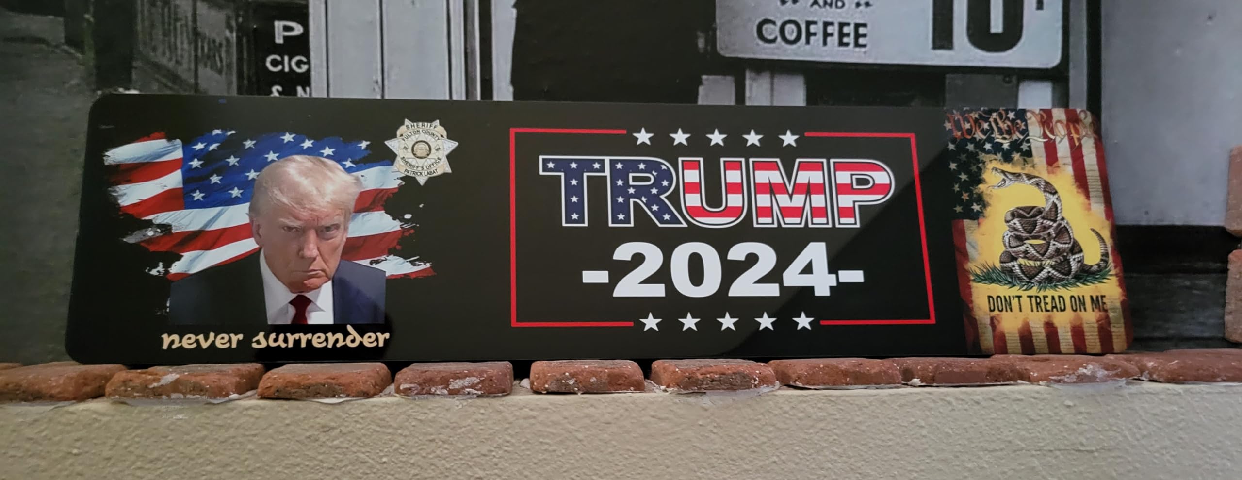 Dステ12th「TRUMP」REVERSE 、TRUTH Amazon.com: TRUMP never surrender mug shot- TRUMP 2024 Metal