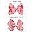 JOYOYO 40Pcs 4.5 Hair Bows Alligator Clips, Grosgrain Ribbon Girls Bows Clips Barrettes Hair Accessories for Baby Girls Toddlers Kids Teens (4.5inch,20 Colors in Pairs)