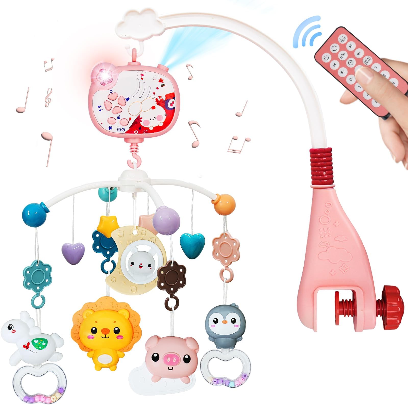 Baby Mobile for Crib Crib Mobile with Music and Lights