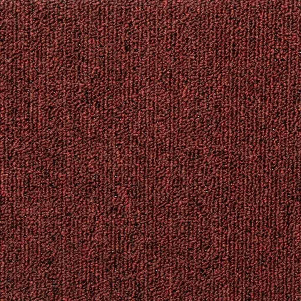 vidaXL Alfombrilla Escalera 30 uds 65x21x4 cm Rojo Mate, peldaño de Escalera, Alfombra de peldaño de Escalera, Cubierta de peldaño de Escalera