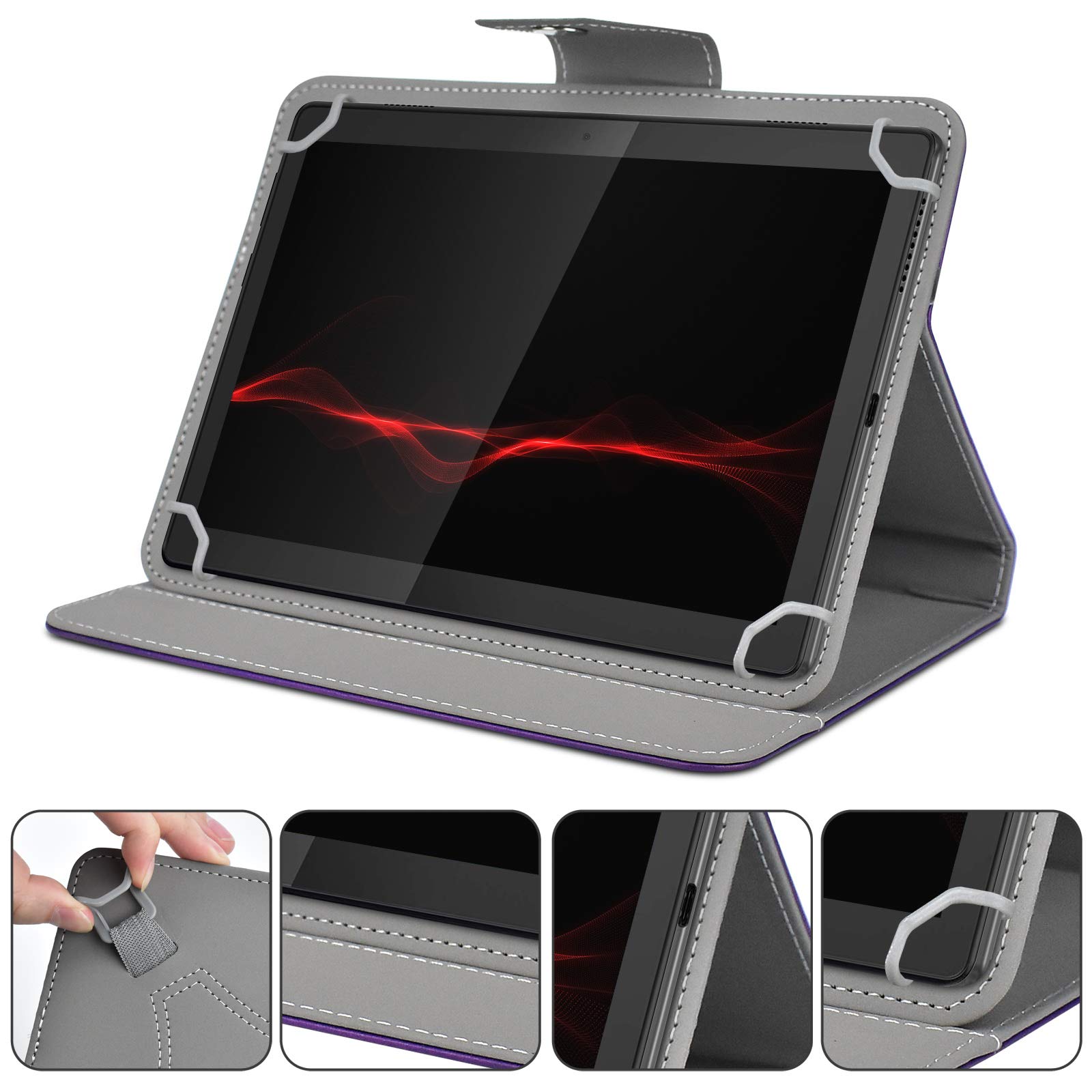 KATUMO Custodia universale per tutti i tablet da 11 pollici, per Blackview /Fullant/SEBBE/DOOGEE/OUKITEL/Lville/TUOHAITIME/XGODY/HotLight/UMIDIGI/JJGJ/ JIKOCXN/FECLYDET/COLORROOM/HiGrace Tablet 11