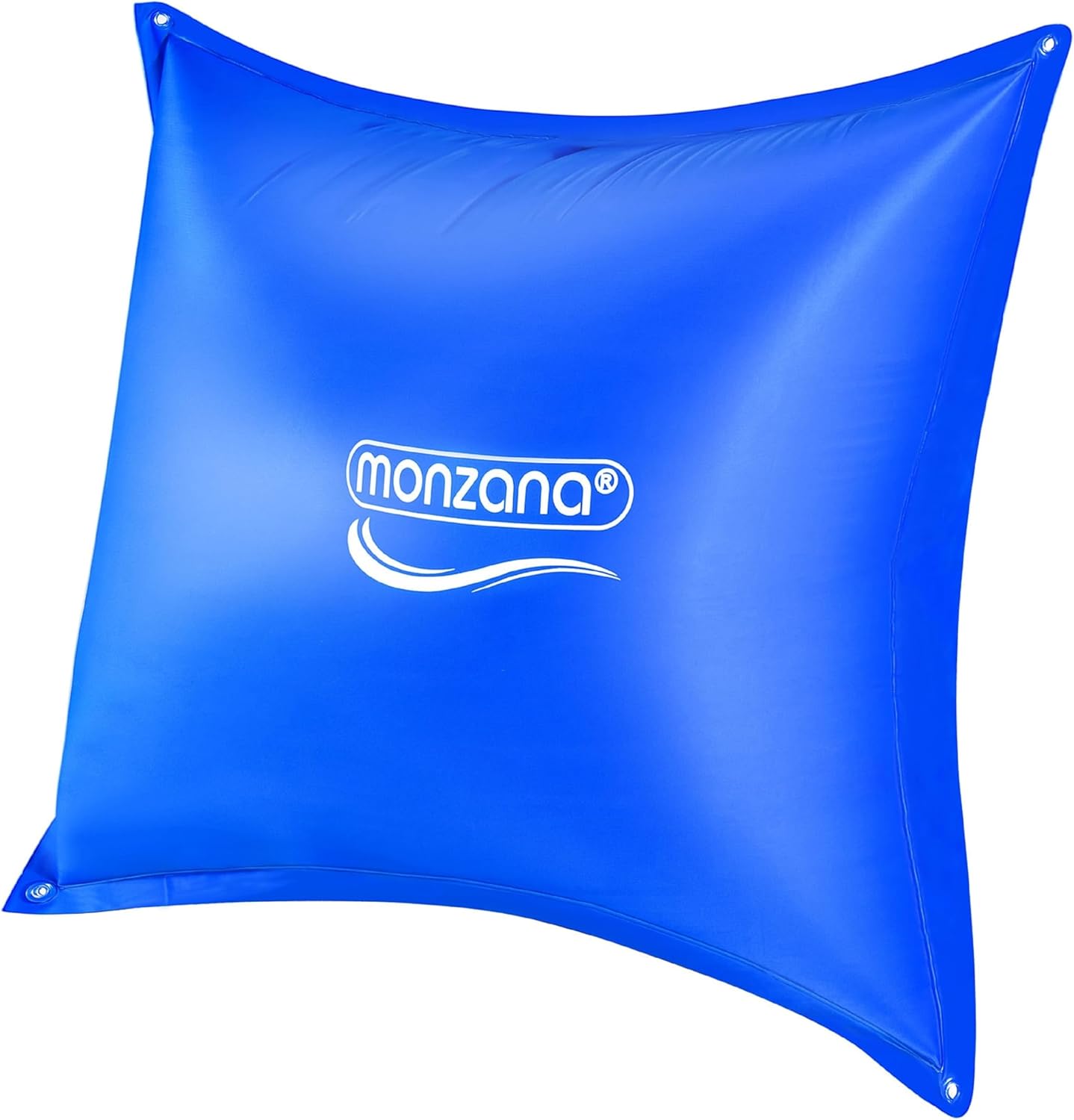 1 x XL PVC Rope Winter Pool Cushion -20°C Double Stitched 4 Eyelets Inflatable Floating Pillow