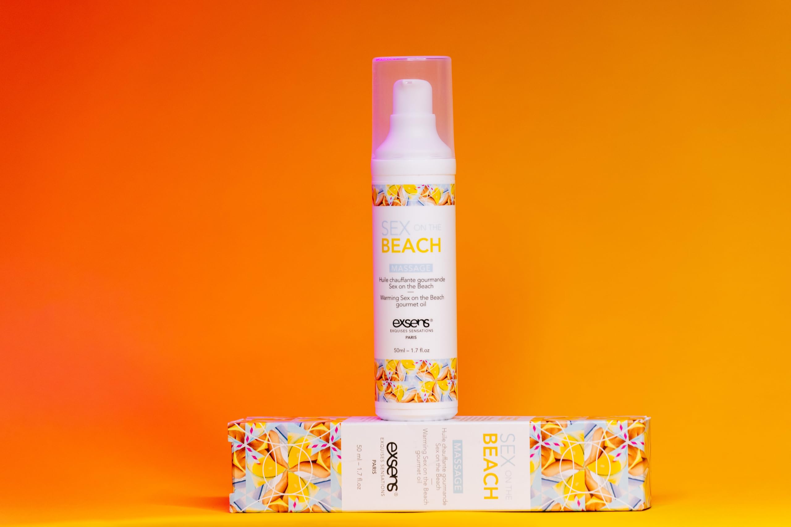 SEX ON THE BEACH HUILE DE MASSAGE CHAUFFANTE ET GOURMANDE 50mL