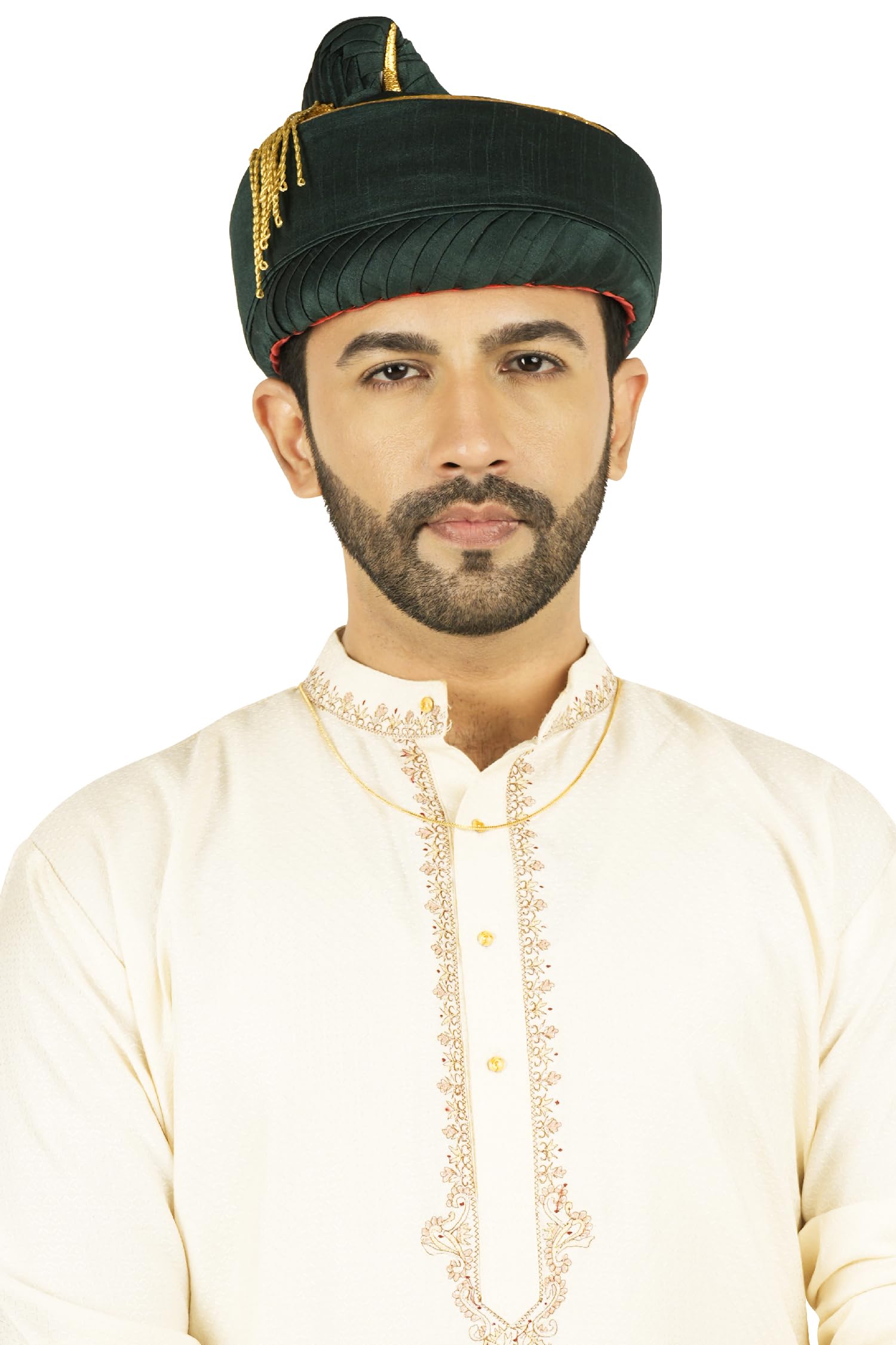 PRIYAKANT SAFAWALA Traditional Handstitch Ready To Wear Green Colour Puneri Tilak Pagdi (Turban/Safa) For Maharashtra Wedding,Anniversary,Traditional Function For Man (Size Free) (B0CS7D718Q) Amazon Price History, Amazon Price Tracker