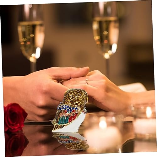 Miniatura 2 de BESPORTBLE Caja de almacenamiento de joyas, contenedores de escritorio, organizador de maquillaje, caja organizadora de maquillaje, bandeja para