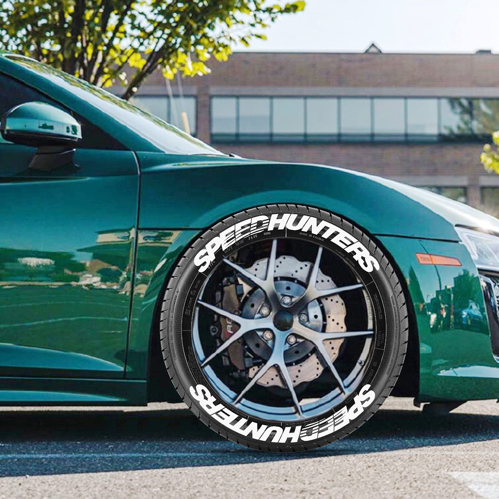 Buy 8 Sets Car Tire Letter Paster with Glue, Tire Modified Letter Pasters, Permanent for Car