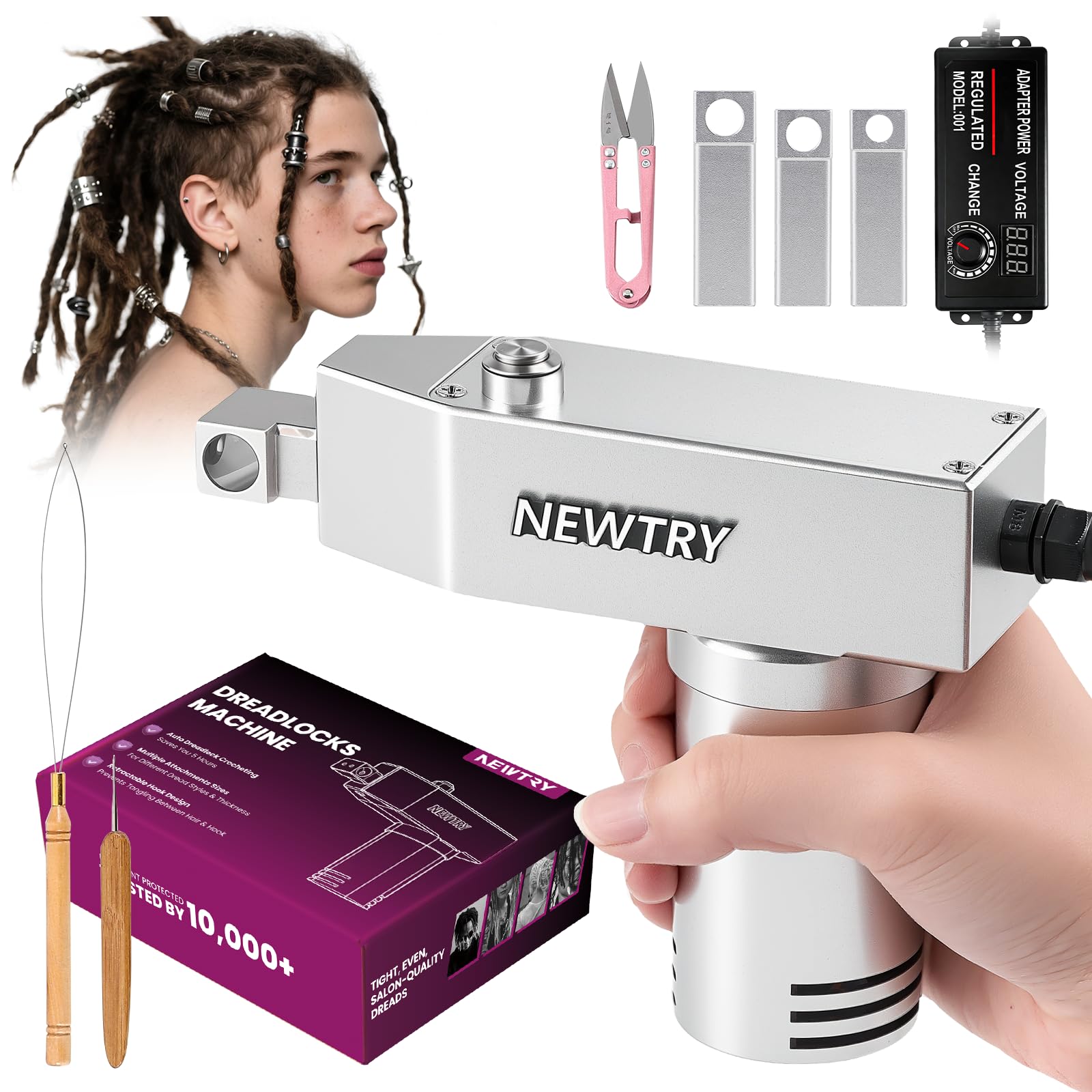 Amazon.com: NEWTRY Dreadlocks Machine for Dreadlocks Extensions