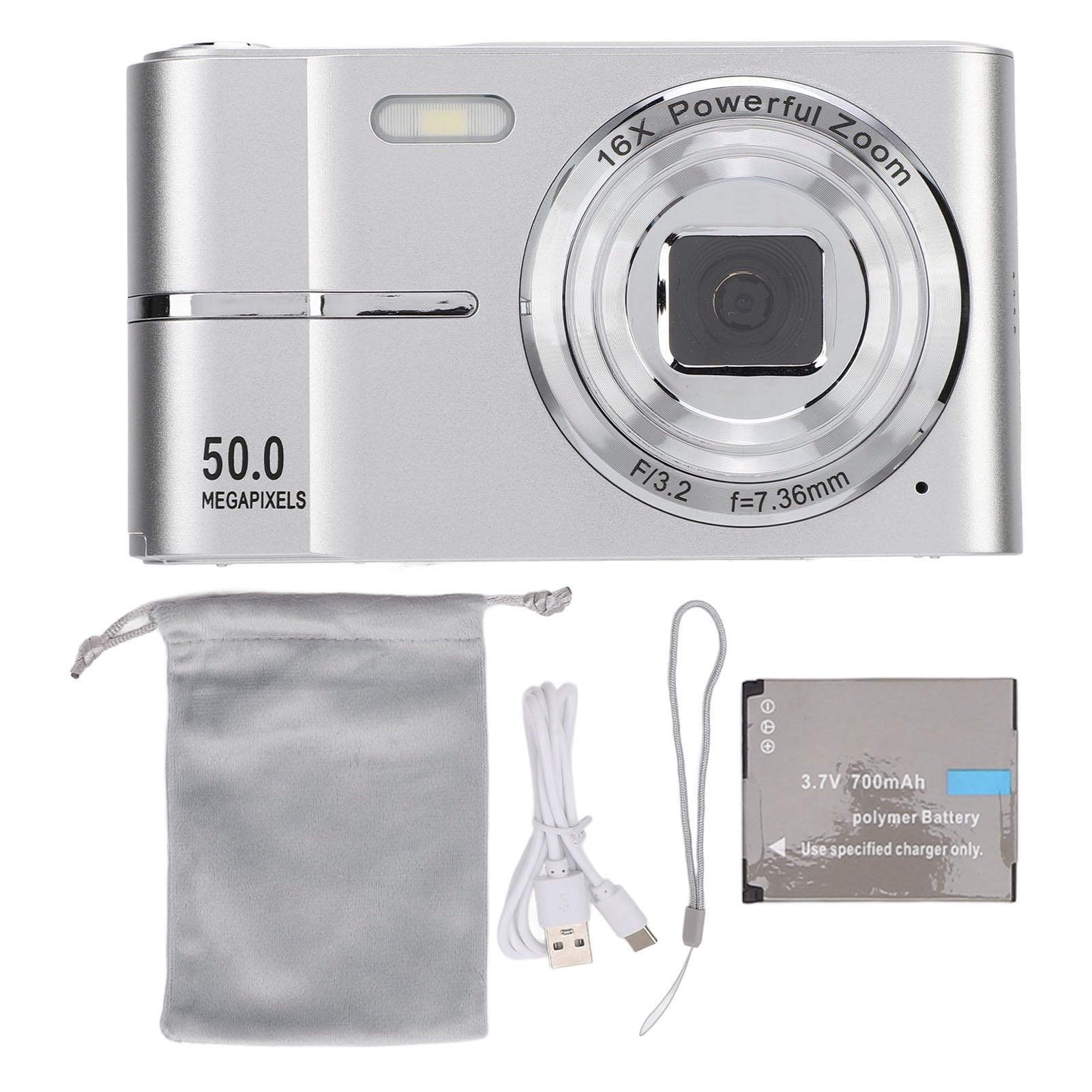 Amazon | Acogedor 16xズームデジタルカメラ50MP FHD 1080Pオート