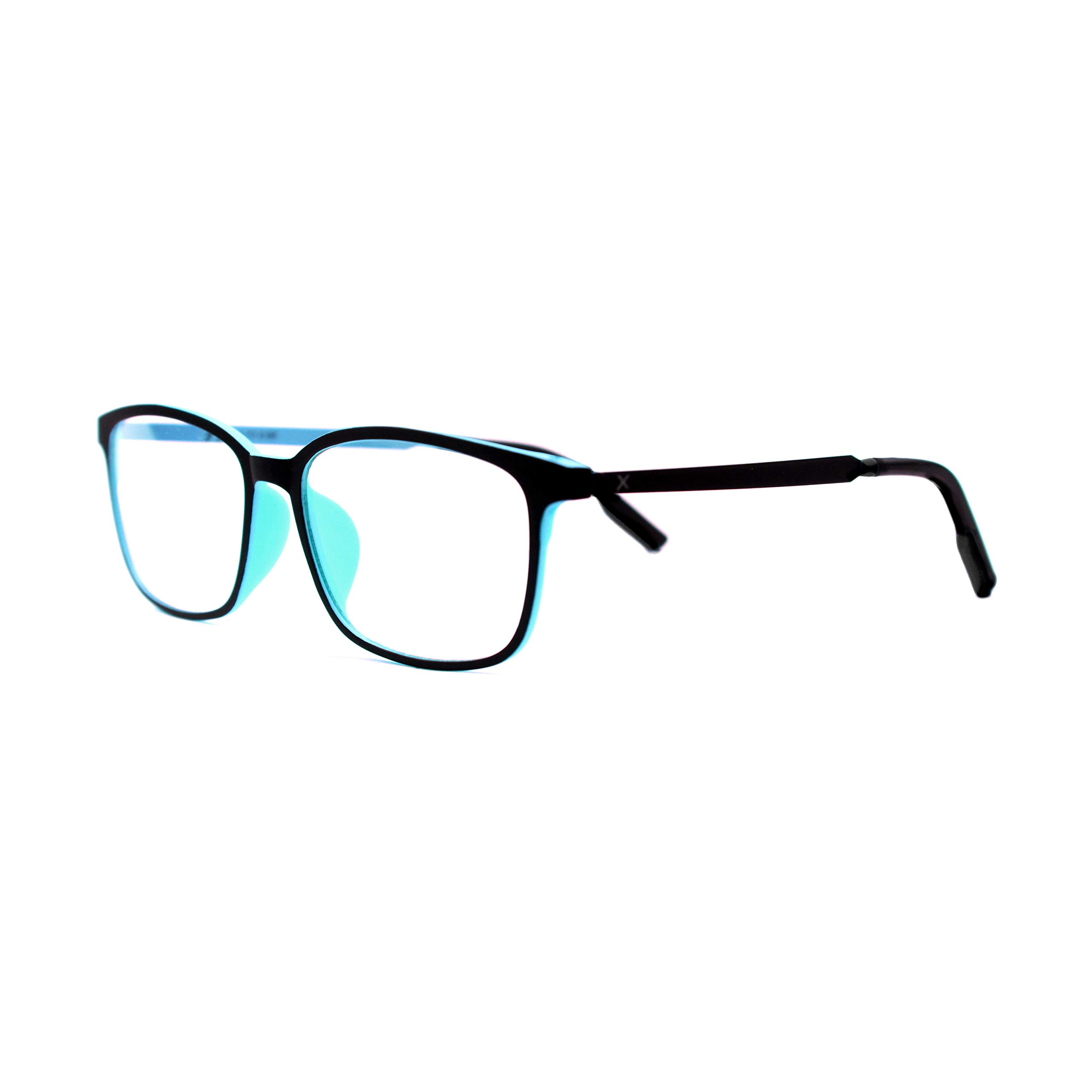 Pixel Lens Occhiali per PC, TV, Tablet, Gaming. Contro STANCHEZZA Occhi, Massimo Comfort VISIVO, Montatura Leggera, CERTIFICATI Luce Blu - 41% E UV - 100%