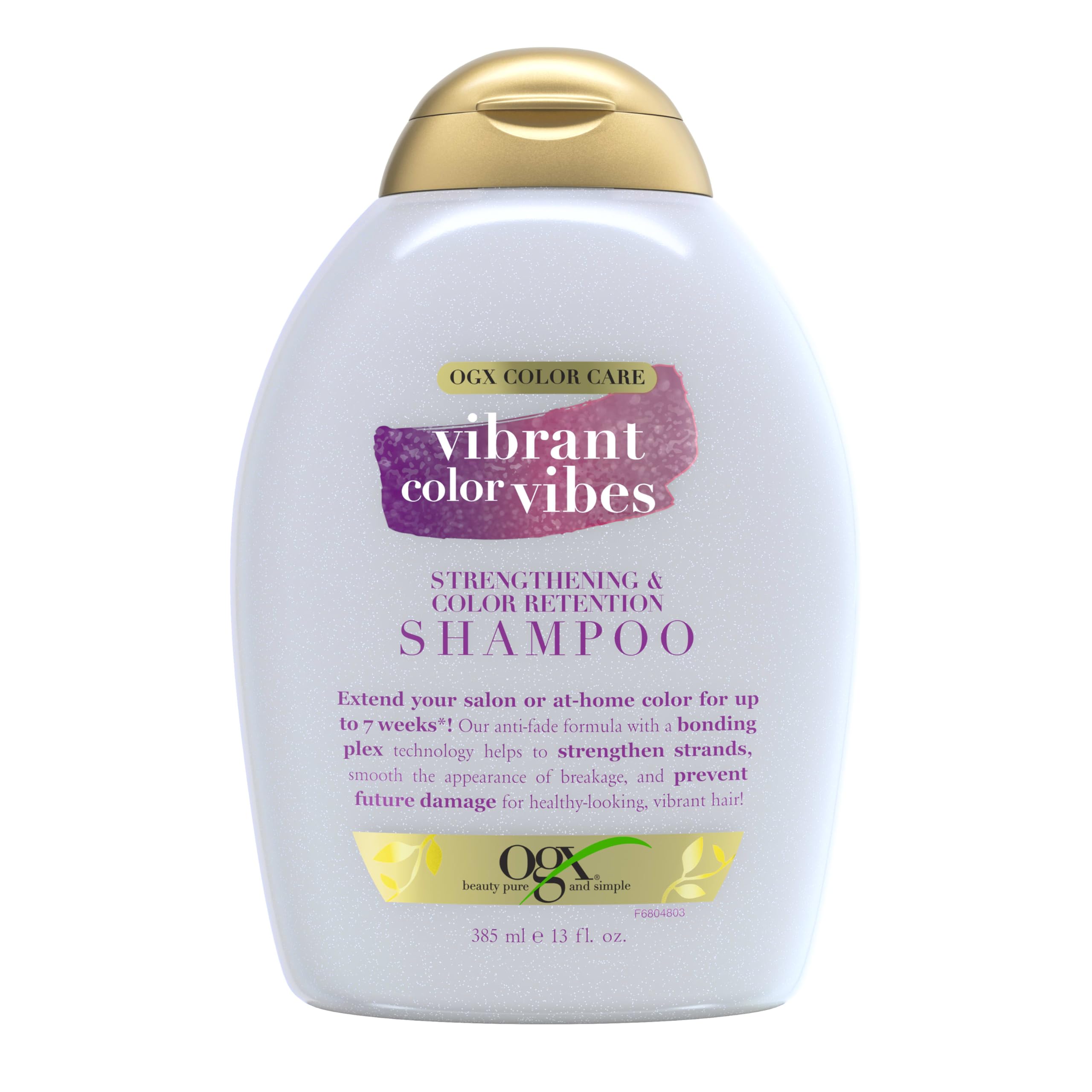 OGX Vibrant Color Vibes Shampoo for Color-Treated Hair, 13 fl oz