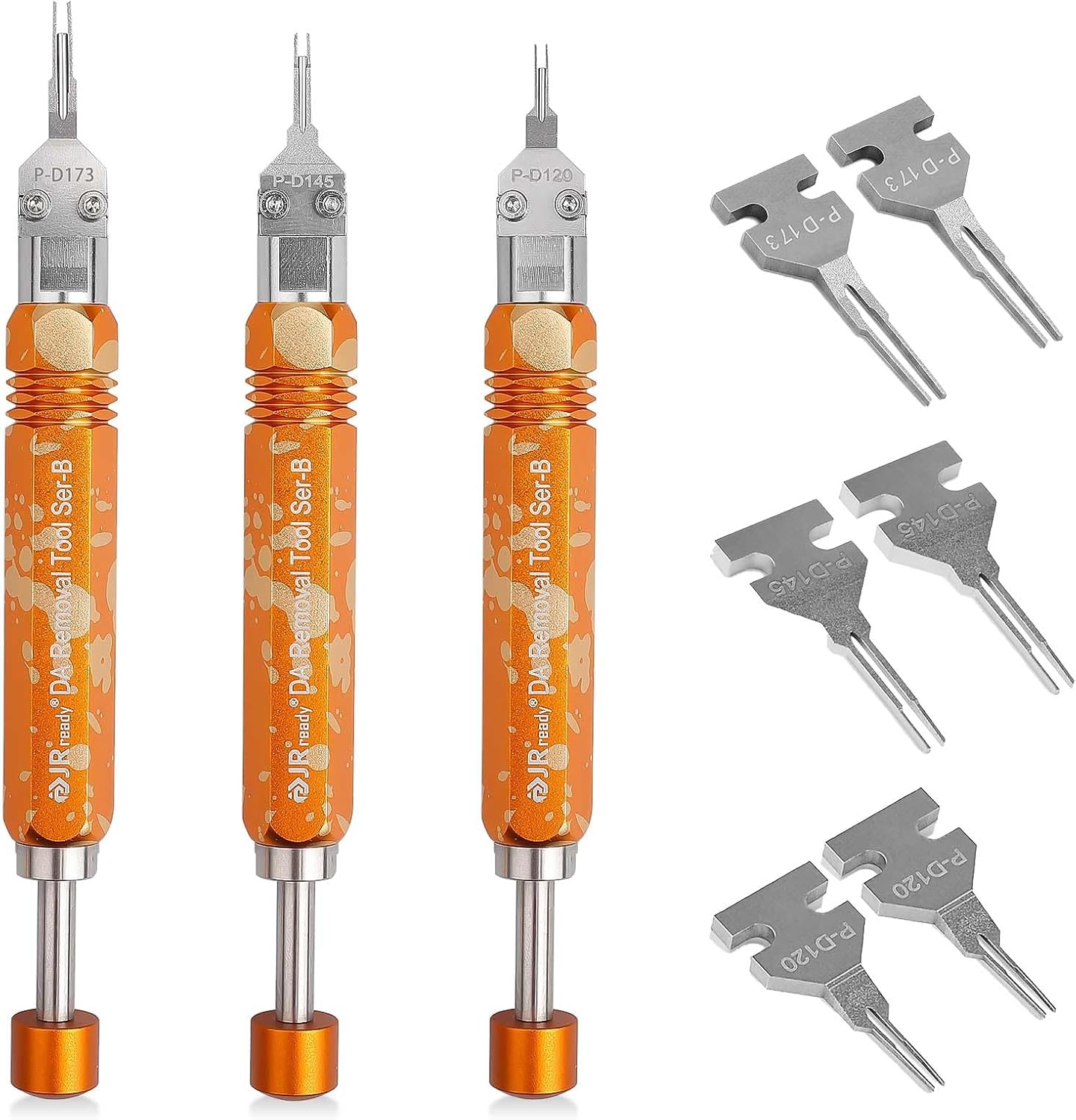 JRready Ejector Rod Pin Extractor Kit，Molex Pin Release