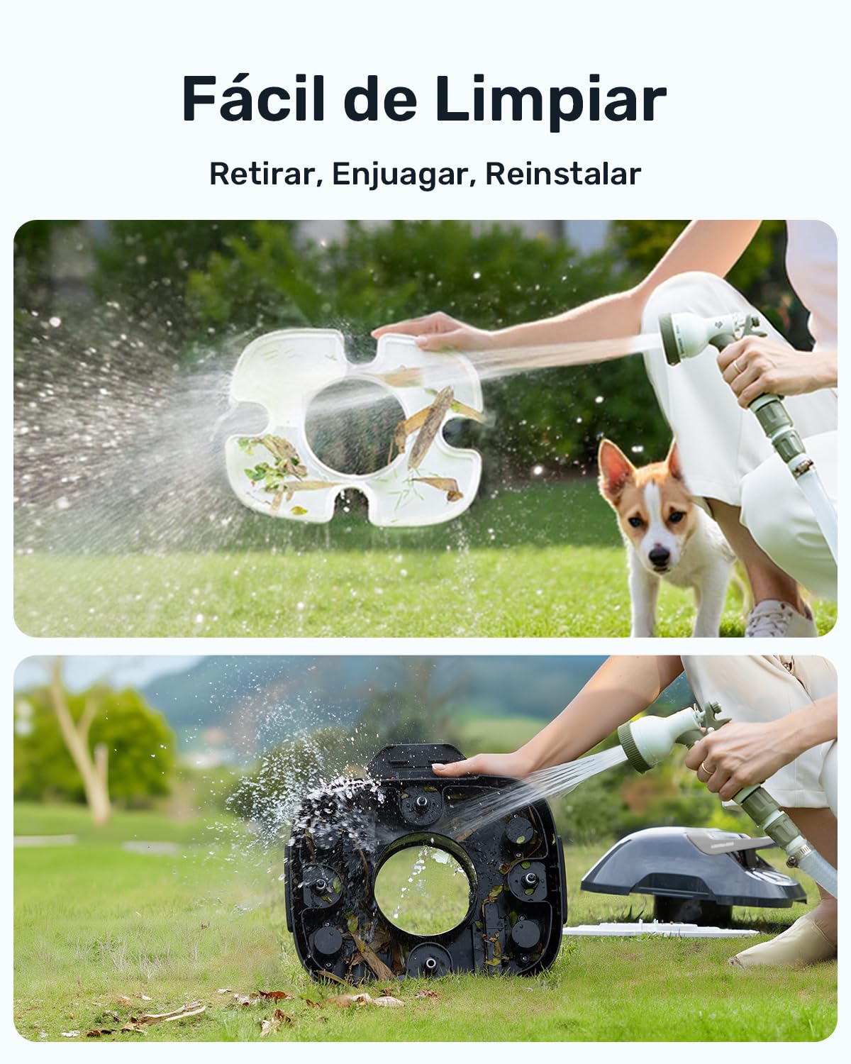 (Nuovo 2026) Gosvor Gosvor Robot Limpiafondos Piscina Inalámbrico - Aspirador Piscina, 90 Min Autonomía, Autoestacionamiento, Fácil Uso, Robot Piscina para Suelo, Piscinas 80m²
