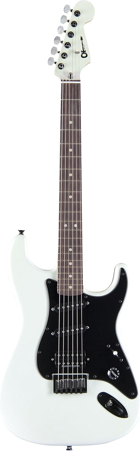 Charvel Jake E. Lee USA Signature Electric Guitar - Pearl White with Lavender Hue
