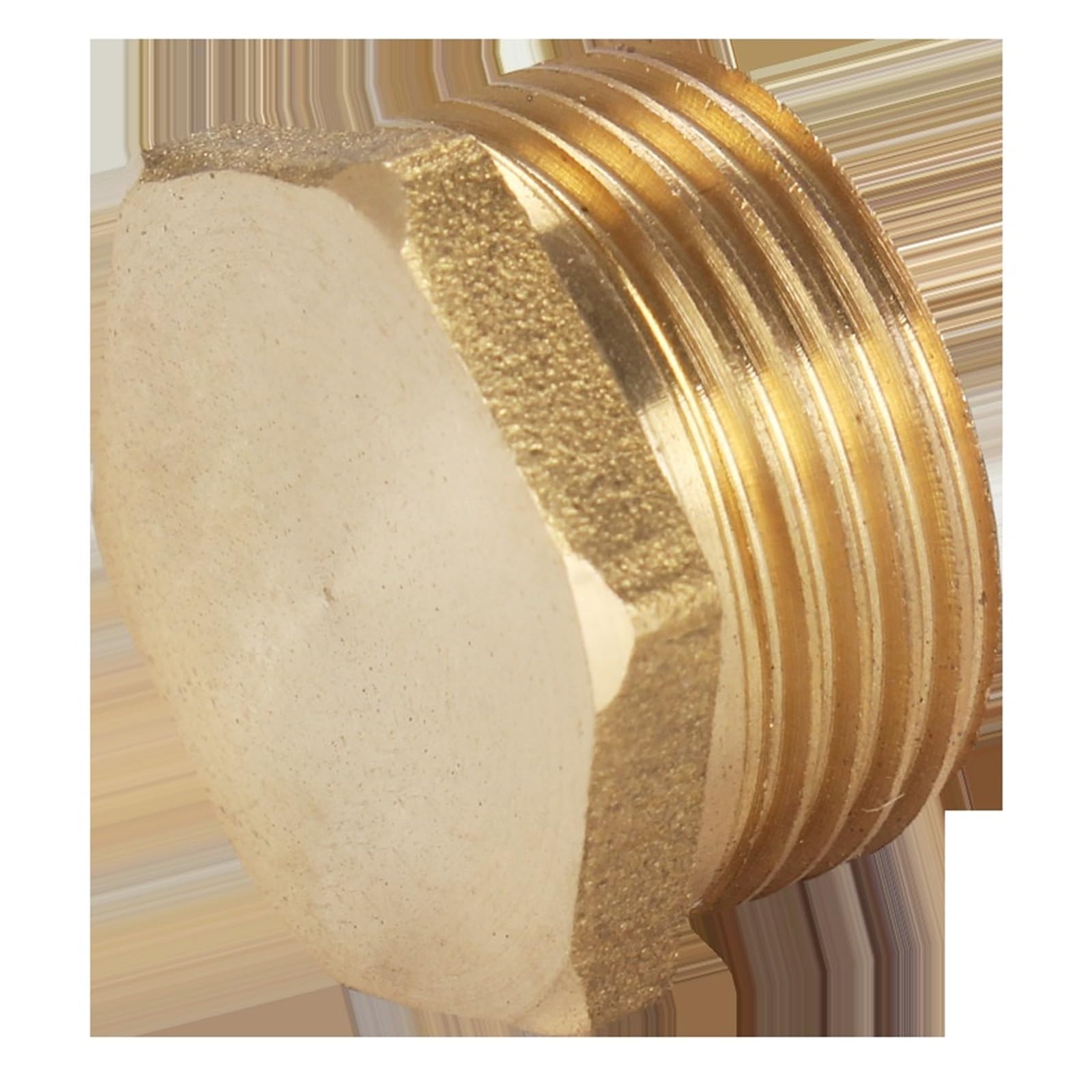 Connettore terminale testa esagonale con filettatura maschio tubo ottone 1/8-1 pollice (femmina Plug, 1 PCS-3/4")