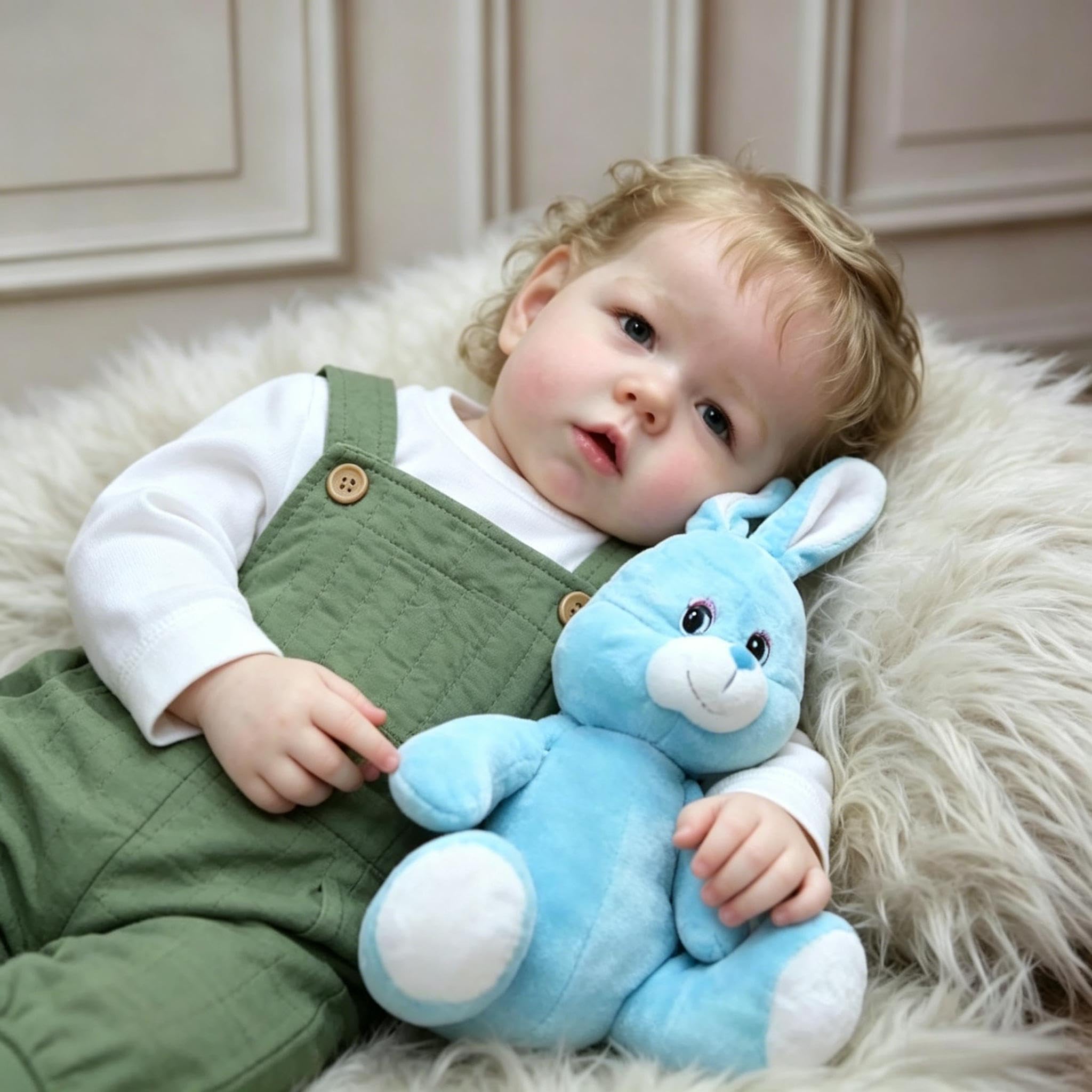 RXDOLL 71 cm Duży rozmiar Realistyczne lalki Reborn Baby Girl Miękka tkanina winylowa Body Realistyczne Reborn Maluch Lalki Chłopiec Prawdziwie wyglądający maluch Lalka Baby Doll dla dzieci 3+ lub